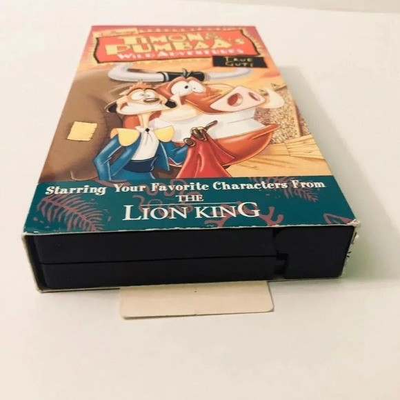Timon & Pumbaas Wild Adventures VHS Lot Hangin With Baby and True Guts - Picture 4 of 16